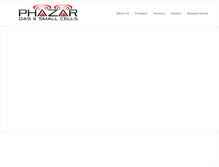 Tablet Screenshot of phazar.com